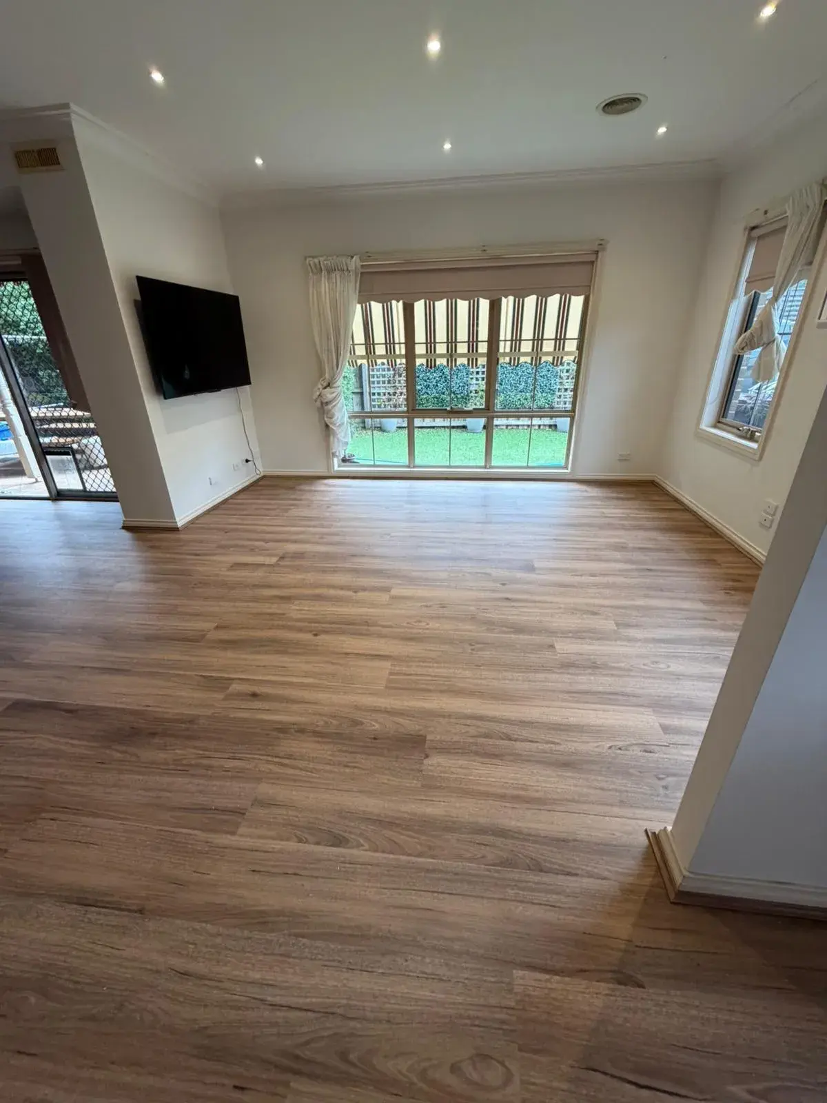 Blackbutt flooring installation in a Pakenham residential project